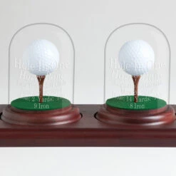 Ampere shop -Ampere shop 2 holes in one glass dome display base only 35