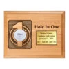 Hole-In-One 7x9 Laser Etched Plaque With Brass Plate -Ampere shop hole in one 7x9 laser etched plaque with brass plate 40
