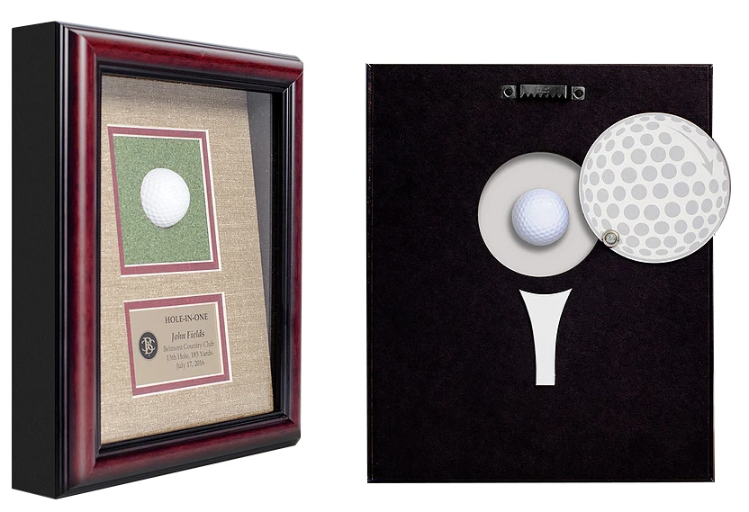 Hole-In-One Custom Photo Shadow Box 4 Hole-In-One Custom Photo Shadow Box - Image 2