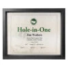 Hole-In-One Black Shadow Box Certificate Frame -Ampere shop hole in one shadow box certificate frame 37
