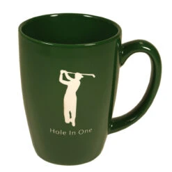 Male Hole-In-One Cafe Mug